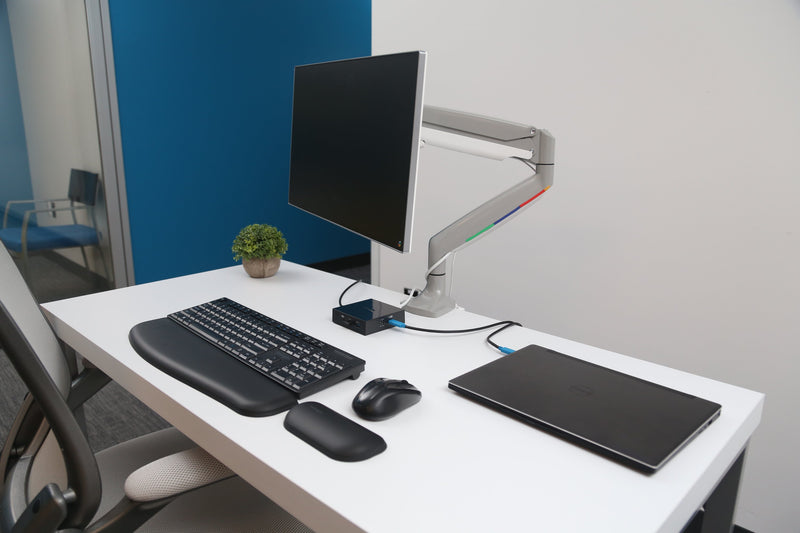 Load image into Gallery viewer, Kensington SmartFit One Touch Adjust Single Monitor Arm

