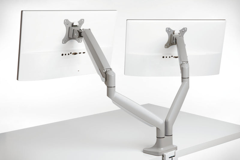 Load image into Gallery viewer, Kensington SmartFit One Touch Adjust Dual Monitor Arm
