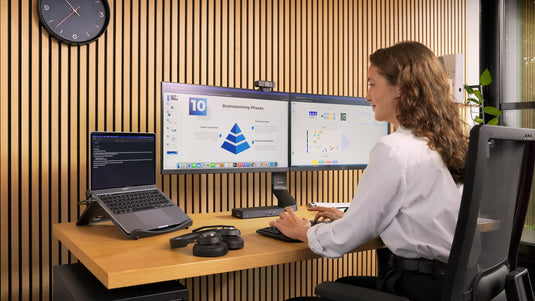 Kensington SmartFit Space Saving Dual Monitor Arm