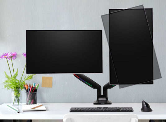 Kensington SmartFit One Touch Dual Monitor Arm