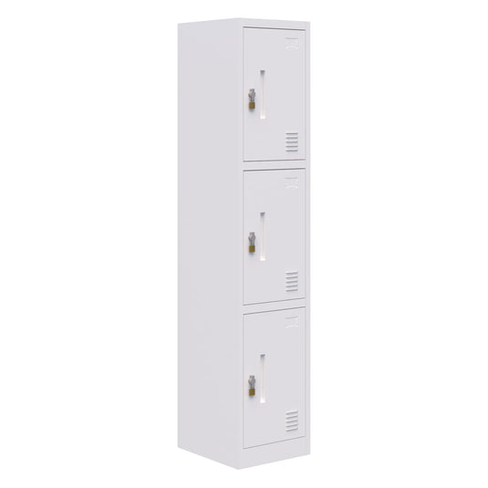Accent Fortis Steel Storage Locker - 3 Door