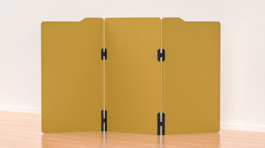 Boyd Acoustic Freestanding Partition 3 Panels Milford