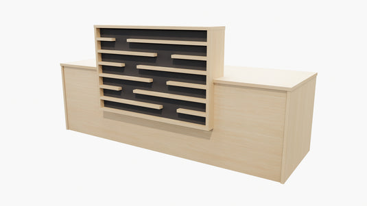 Marlborough Reception Counter - 2000x800x1125mm