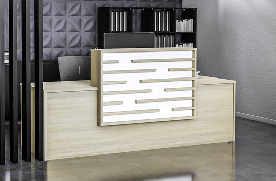 Marlborough Reception Counter - 2400x800x1125mm