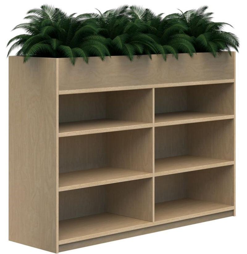 Load image into Gallery viewer, Mascot Bookcase &amp; Planter Unit
