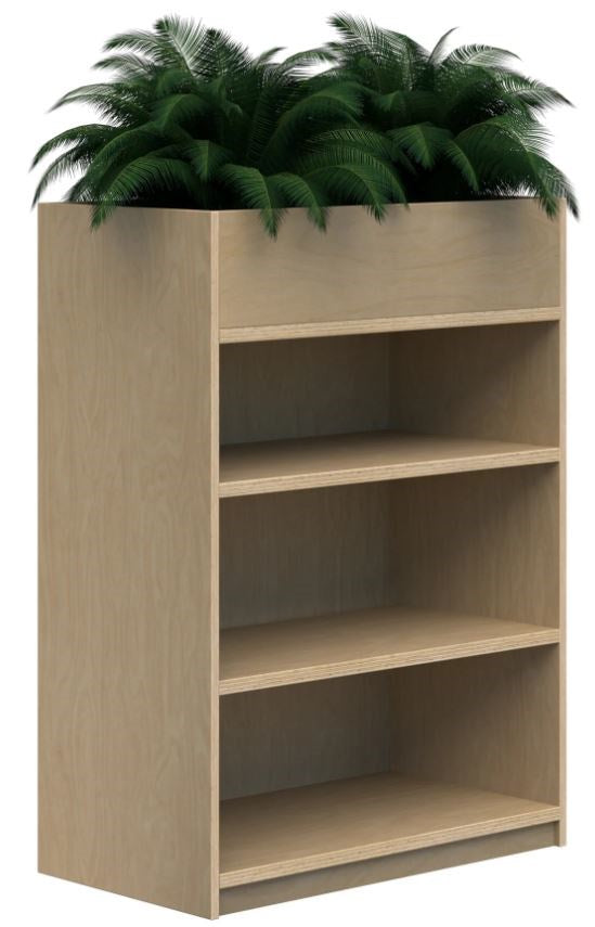 Load image into Gallery viewer, Mascot Bookcase &amp; Planter Unit
