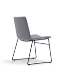 Mobel Maven Fully Upholstered Sled Chair