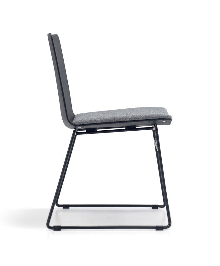 Load image into Gallery viewer, Mobel Maven Sled Chair - Padded Seat
