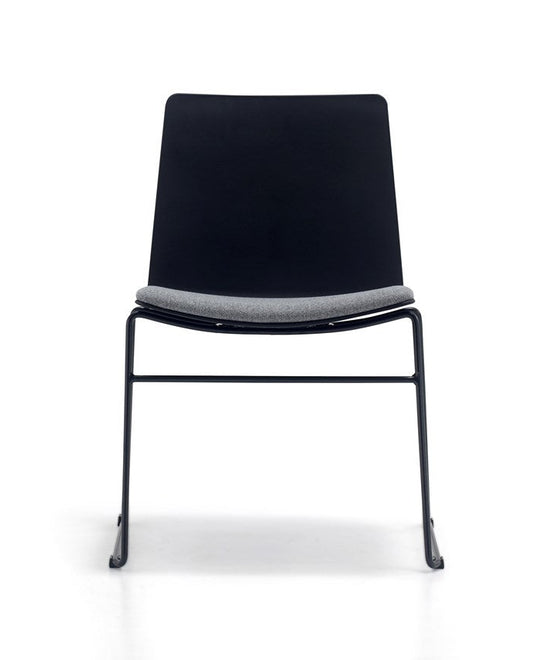 Mobel Maven Sled Chair - Padded Seat