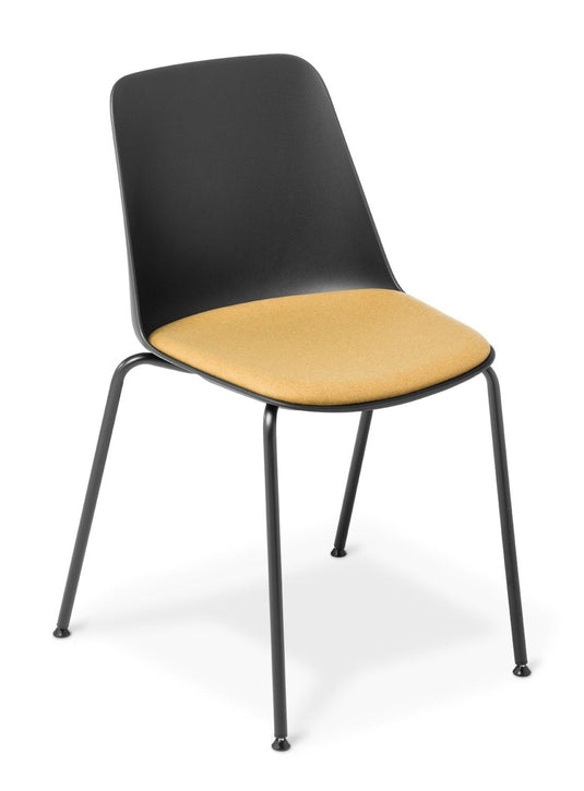 Eden Max 4-Leg Chair - Seat Upholstered