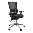 Buro Metro II High Back 24/7 Chair - Chrome Base