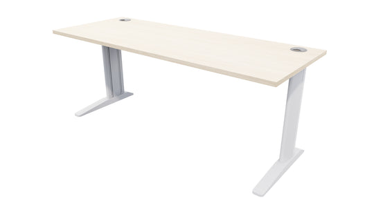 Zealand Mirage Desk - White Frame
