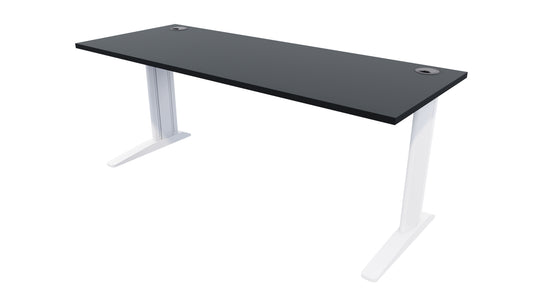 Zealand Mirage Desk - White Frame