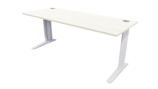 Zealand Mirage Desk - White Frame