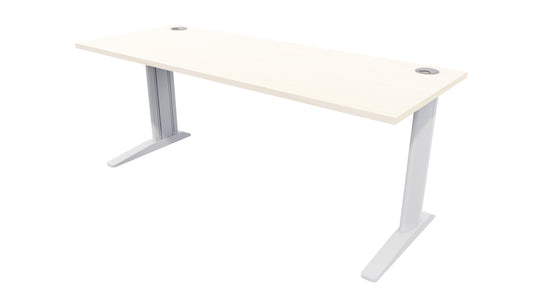 Zealand Mirage Desk - White Frame