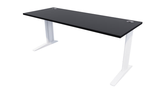 Zealand Mirage Desk - White Frame
