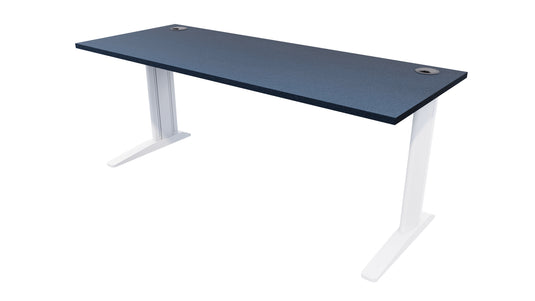 Zealand Mirage Desk - White Frame