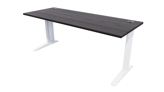 Zealand Mirage Desk - White Frame