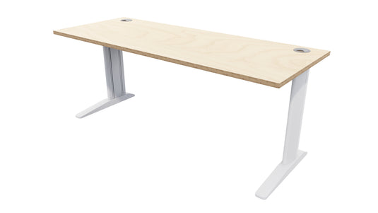 Zealand Mirage Desk - White Frame