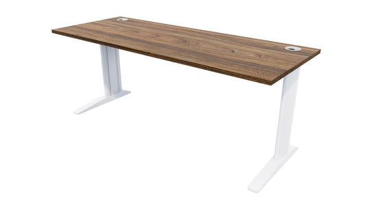 Zealand Mirage Desk - White Frame