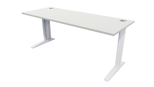 Zealand Mirage Desk - White Frame