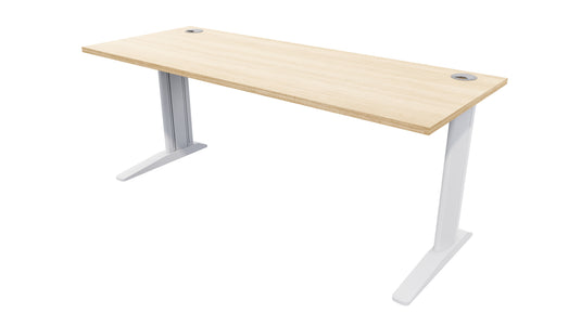 Zealand Mirage Desk - White Frame