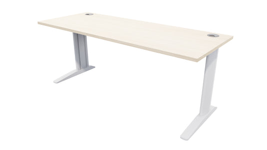 Zealand Mirage Desk - White Frame