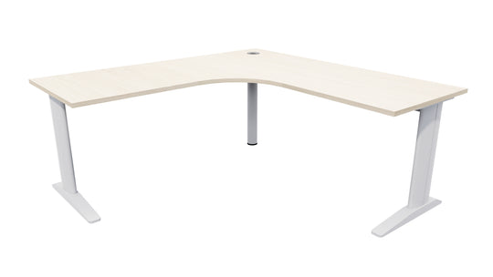 Zealand Mirage Workstation - Silver Frame