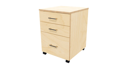Alma Mobile - 1 File + 2 Drawers