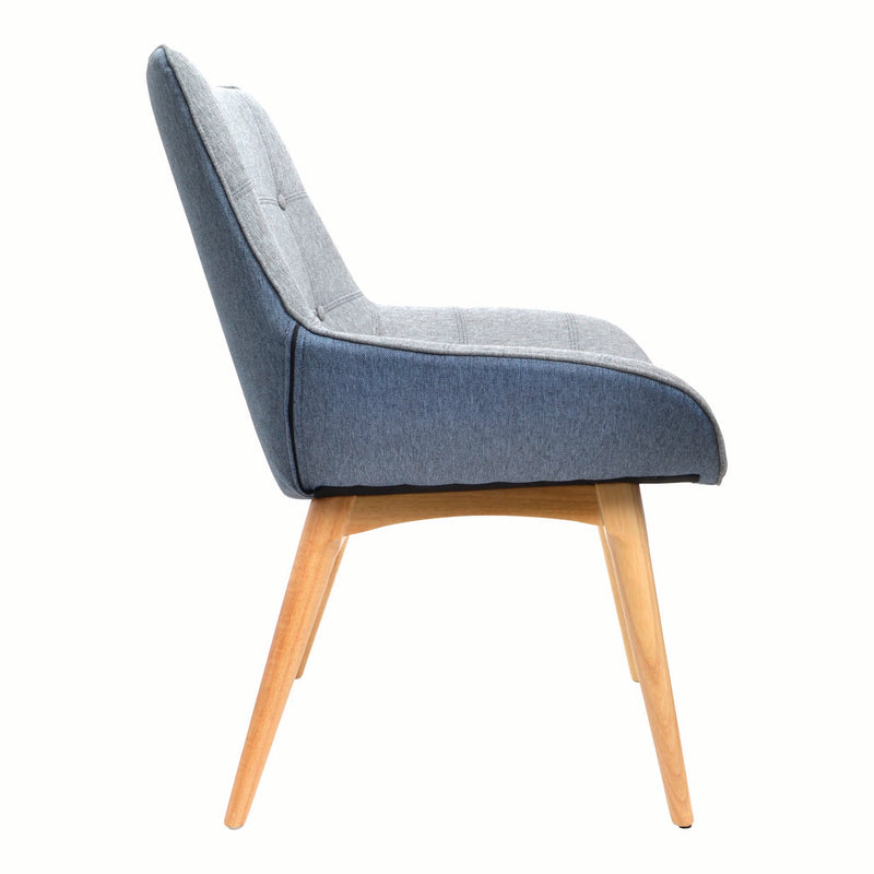 Load image into Gallery viewer, Konfurb Neo Solid Wooden Legs Chair

