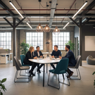 Accent Oslo Tri Meeting Table