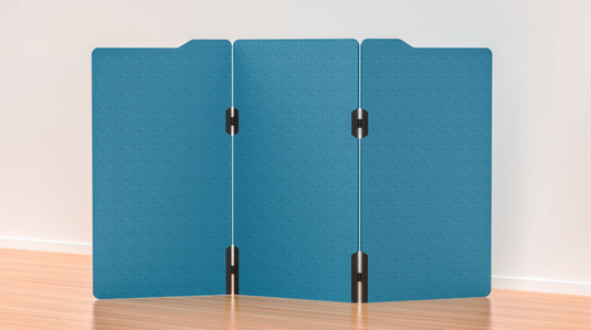 Boyd Acoustic Freestanding Partition 3 Panels Milford
