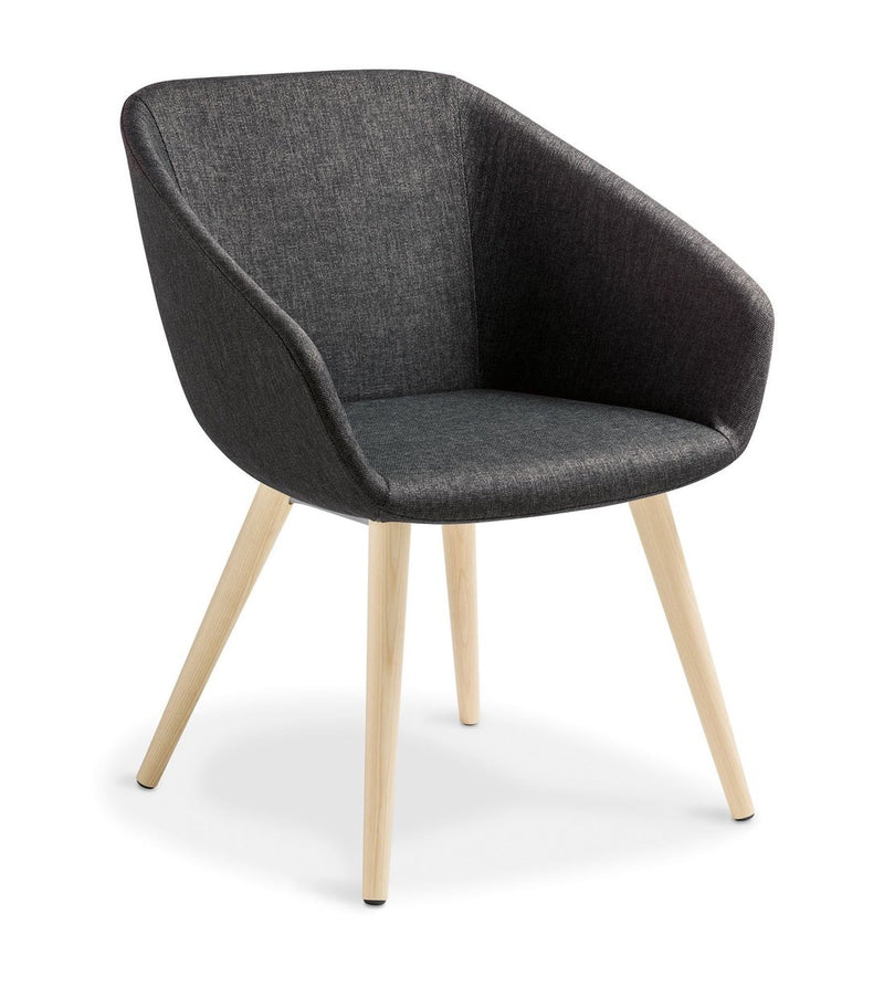 Load image into Gallery viewer, Eden Barker Timber Legs Chair
