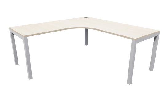 Zealand Quattro Workstation - Silver Frame