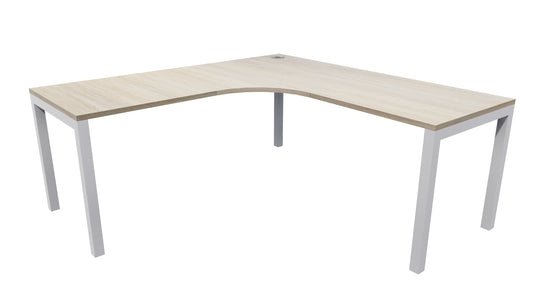 Zealand Quattro Workstation - Silver Frame
