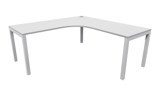 Zealand Quattro Workstation - Silver Frame