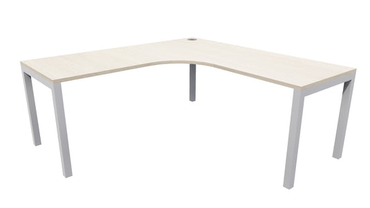 Zealand Quattro Workstation - Silver Frame