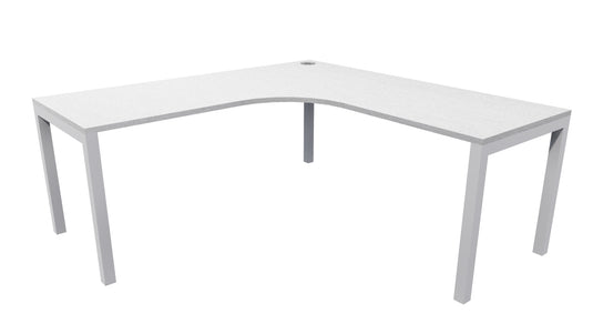 Zealand Quattro Workstation - Silver Frame