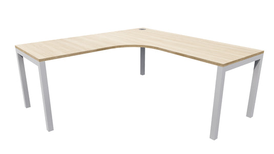Zealand Quattro Workstation - Silver Frame