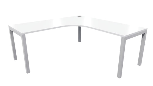 Zealand Quattro Workstation - Silver Frame