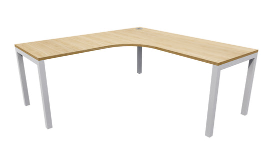Zealand Quattro Workstation - Silver Frame