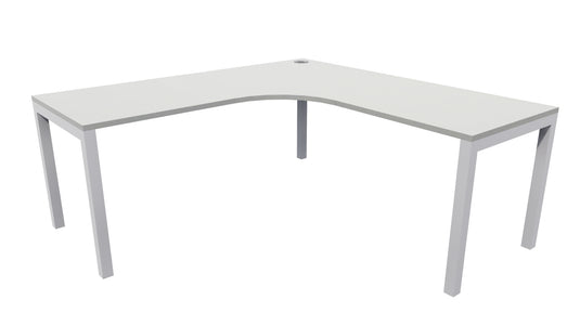 Zealand Quattro Workstation - Silver Frame