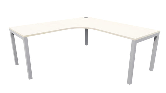 Zealand Quattro Workstation - Silver Frame