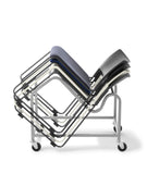 Eden Slim Chair - Upholstered Seat