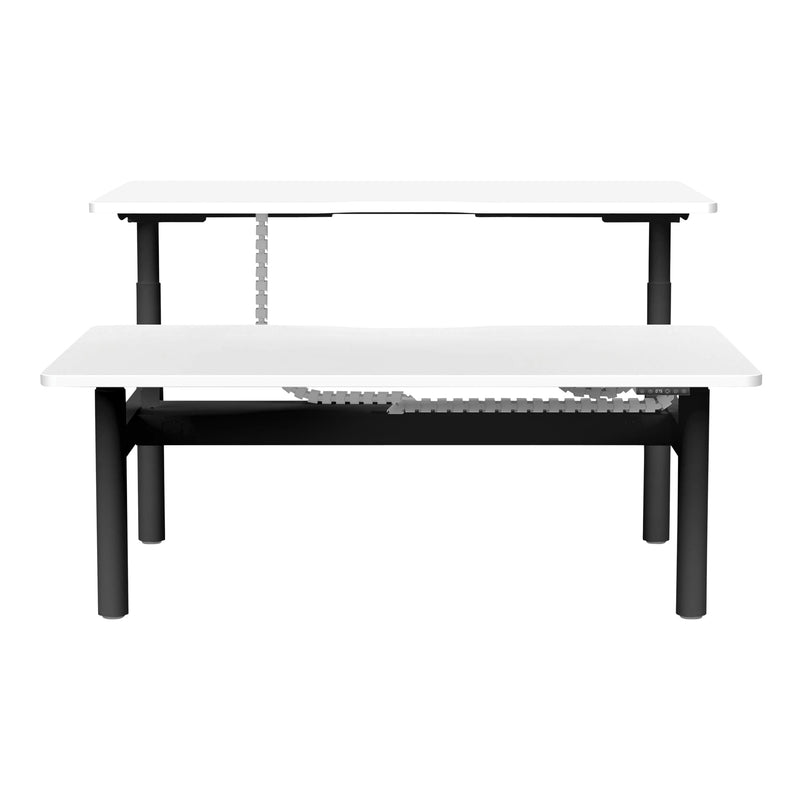 Load image into Gallery viewer, Buro Syntra Back to Back Height Adjustable Desk
