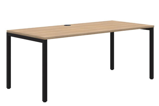 Accent Avero Straight Desk - Black Base
