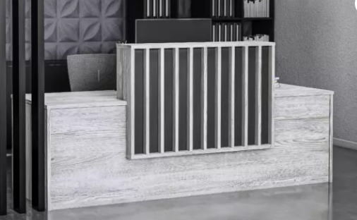 Canterbury Reception Counter - 2000x800x1125mm