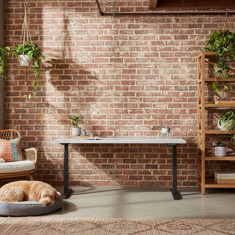 Load image into Gallery viewer, Broadway Standing Desk - Black Base
