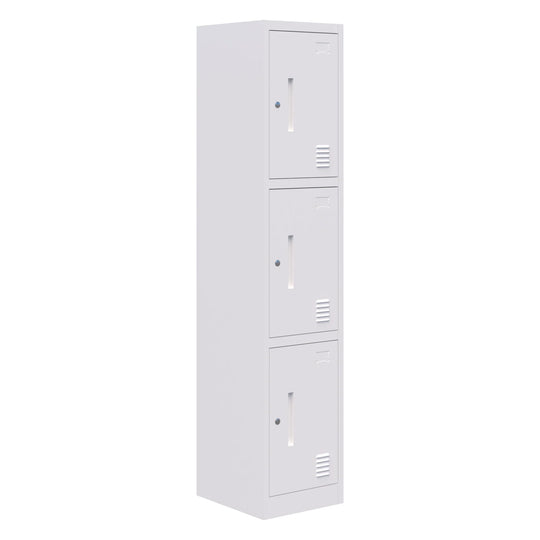 Accent Fortis Steel Storage Locker - 3 Door