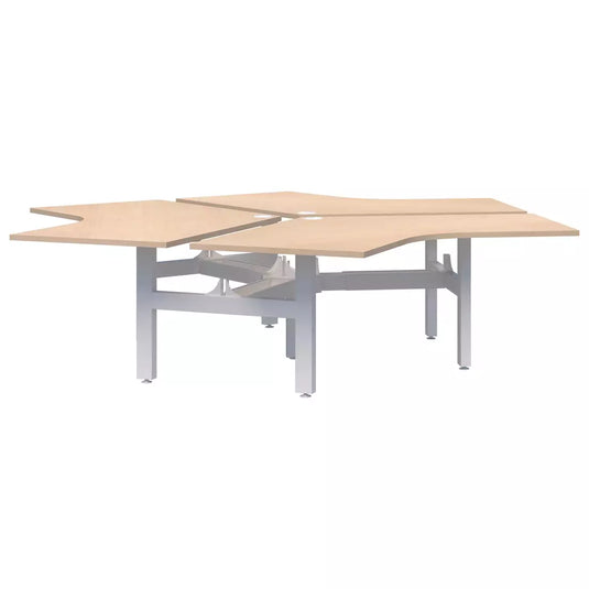 Pintari Fixed 120 Degree 3 Pod Desk